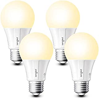 Sengled Smart Light Bulb, Smart Bulbs that work with Alexa, Google Home (Smart Hub Required), Smart Bulb A19 Alexa Light Bulbs, 800LM Soft White (2700K), A19 Dimmable, 9W (60W Equivalent), 4 Pack