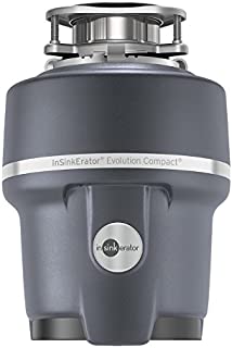 InSinkErator Garbage Disposal, Evolution Compact, 3/4 HP Continuous Feed