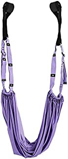 VH Aerial Yoga Rope Stretch The Leg Splits practic Elastic Stretch bar and Bends Down to Stretch The Handstand Training Device for Dancing Ballet Yoga Lover (Purple)