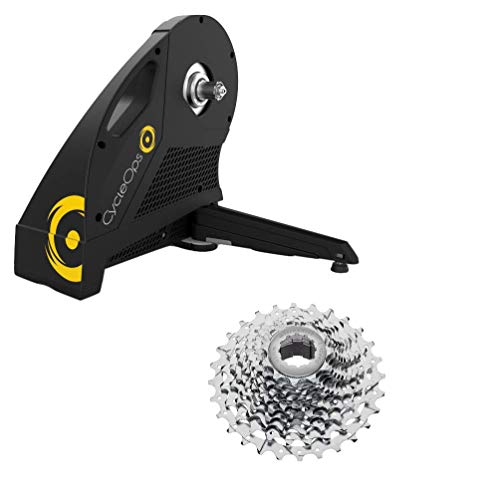 CycleOps Hammer Direct Drive Smart Trainer, Bluetooth and ANT+ Compatible, Includes 11 Speed Cassette SRAM/Shim