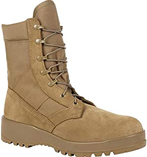 Rocky Entry Level Hot Weather Military Boot Size 10.5(W) Coyote Brown