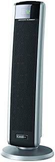 Lasko 5586 Digital Ceramic Tower Heater with Remote, Dark Grey