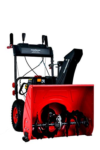 PowerSmart Snow Blower, PSS2240C 24-in Gas Snow Blower, 212cc 2-Stage Electric Start Gas Snow Blower