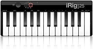 IK Multimedia iRig Keys 25 25-key compact keyboard MIDI controller for Mac/PC