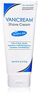 Vanicream Shave Cream | Fragrance, and Gluten Free | For Sensitive Skin | 6 Ounce