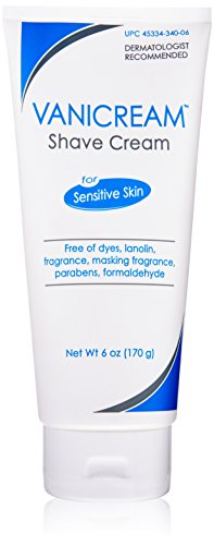 Vanicream Shave Cream | Fragrance, and Gluten Free | For Sensitive Skin | 6 Ounce