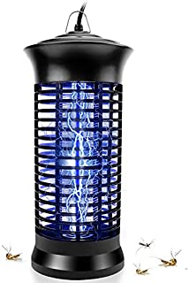 Electric Bug Zapper, Powerful Insect Killer, Mosquito Zappers, Mosquito lamp, Light-Emitting Flying Insect Trap for Indoor(Black).