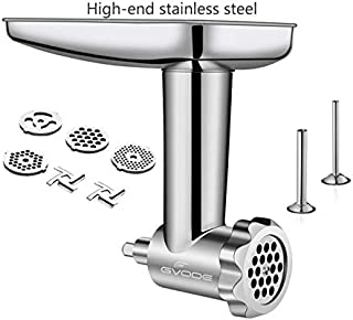 Stainless Steel Food Grinder Attachment fit KitchenAid Stand Mixers