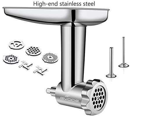 Stainless Steel Food Grinder Attachment fit KitchenAid Stand Mixers