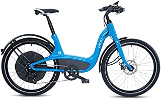 Elby Bike 9 Speed Electric Bike, Blue