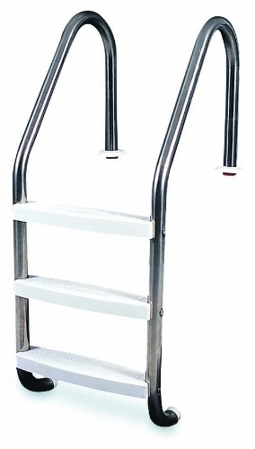 HydroTools by Swimline 3-Step In-Ground Stainless Steel Ladder