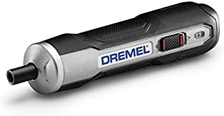 Dremel GO-01 Powered Cordless Electric Screwdriver Set- Phillips, Flat, Hex Head- Precise Screw Driver- Automatic, Small, Portable - Integrated Rechargeable Battery with USB