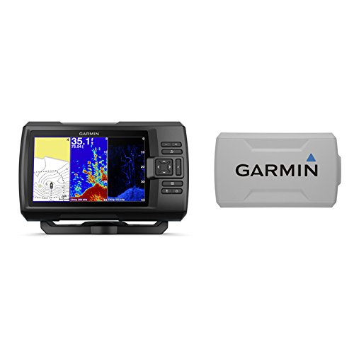 Garmin STRIKER Plus 7cv with CV20-TM Transducer and Protective Cover, 7 inches 010-01873-00