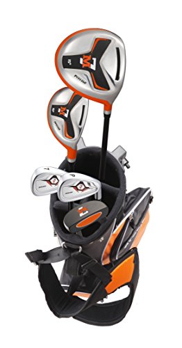 Precise M7 Junior Complete Golf Club Set for Children Kids - 3 Age Groups - Right Hand (Ages 6-8 Green, Right Hand)