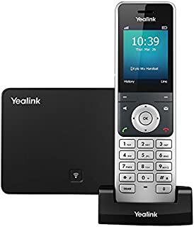 Yealink YEA-W56P Business HD IP Dect Cordless Voip Phone and Device,Silver