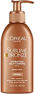 L'Oreal Paris Sublime Bronze Hydrating Self-Tanning Milk Medium 5.5 fl. oz.