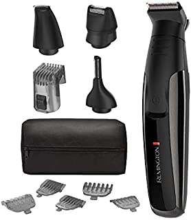 Remington PG6171 The Crafter - Beard Boss Style and Detail Kit, Beard Trimmer, Grooming Set, Platinum, 11 Pieces