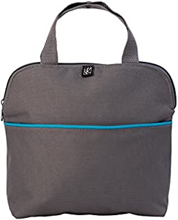 J.L. Childress 1905GT Maxi-Cool Four Bottle Cooler, Grey/Teal, Pack of 1