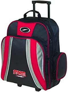 MICHELIN Storm Products Rascal 1 Ball Roller Bowling Bag, Red/Black/Silver