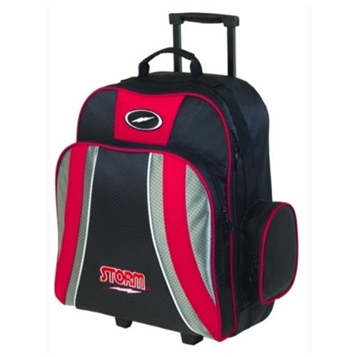 MICHELIN Storm Products Rascal 1 Ball Roller Bowling Bag, Red/Black/Silver