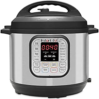 Instant Pot Duo 7-in-1 Electric Pressure Cooker, Sterilizer, Slow Cooker, Rice Cooker, Steamer, Saute, Yogurt Maker, and Warmer, 8 Quart, 14 One-Touch Programs