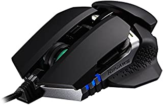 G.SKILL RIPJAWS MX780 Cutting Edge Ambidextrous RGB 8200 DPI Laser Gaming Mouse with Adjustable Grips, Height, and Weights