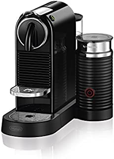 Nespresso EN267BAE Original Espresso Machine Bundle with Aeroccino Milk Frother by De'Longhi, 9.3 x 14.6 x 10.9 inches, Black