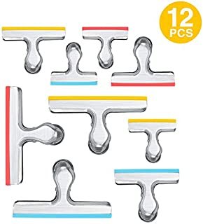 12 Pack 3 Sizes Chip Bag Clips, HOUSE AGAIN