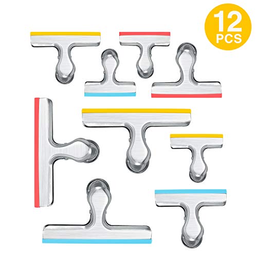 12 Pack 3 Sizes Chip Bag Clips, HOUSE AGAIN