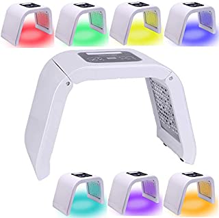 7 Color PDT LED Face Mask Light Therapy Device Skin Tightening Machine Skin Rejuvenation Photon Device For Face Black Spot Remover Anti-Wrinkle Anti Aging Salon SPA Skin Care Tools for Face Neck Body