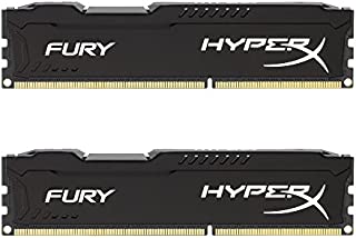 Kingston HyperX FURY 8GB Kit (2x4GB) 1600MHz DDR3 CL10 DIMM - Black (HX316C10FBK2/8)