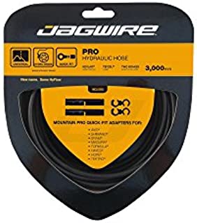 Jagwire - Pro Hydraulic Disc Brake Hose Kit | for Road, Gravel, MTN Bikes | Requires Pro Quick Fit Kit Quick-Fit Kit | 3000 mm | Stealth Black
