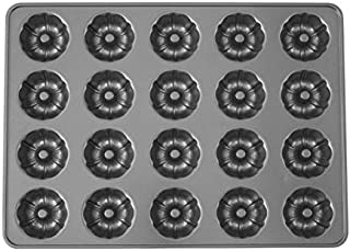 Wilton Perfect Results Premium Non-Stick Mega Mini Fluted Tube Pan, 20-Cavity