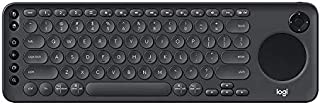 Logitech K600 TV - TV Keyboard with Integrated Touchpad and D-Pad Compatible with Smart TV (Renewed)