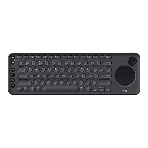 Logitech K600 TV - TV Keyboard with Integrated Touchpad and D-Pad Compatible with Smart TV (Renewed)