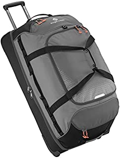 Eagle Creek Expanse Drop Bottom Wheeled Duffel Bag, 32-Inch, Stone Grey