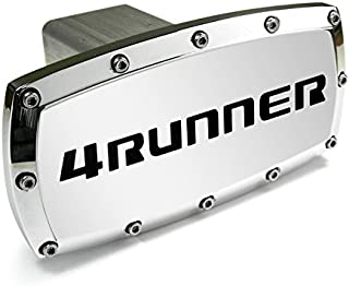 CarBeyondStore Toyota 4Runner Engraved Billet Aluminum Tow Hitch Cover