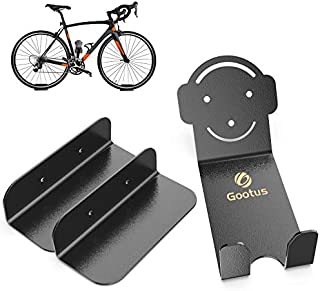 Update Bike Wall Mount Hanger, Heavy Duty Horizontal Bicycle Storage Rack Holder for Garage and Apartment