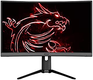 MSI 27 QHD (2560 x 1440) Non-glare HDR Ready 165Hz 1500R Curvature 1ms 16:9 HDMI/DP/USB AMD FreeSync Height Tilt Adjustment Curved Gaming Monitor (OPTIX MAG272CQR),Black