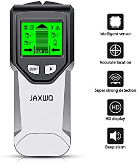 Stud Finder Wall Scanner 5 in 1Stud Detector with Intelligent Microprocessor chip, HD LCD Display and Audio Alarm, Accurate and Fast Location for the Center and Edge of Metal, Studs, AC wire