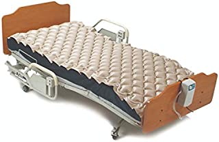 Meridian Alternating Pressure Mattress with Electric Pump - Bed Sore Prevention and Hospital Bed Air Mattress - Pressure Relief Mattress Pad