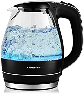 Ovente Electric Glass Kettle 1.5 Liter