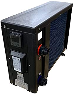 Puri Tech Quiet Heat 50,000 BTU Digital Heat Pump up to 16,000 Gallons with Savings Optimizer and QZ Quiet Technology for Quiet Operation Simple and Easy