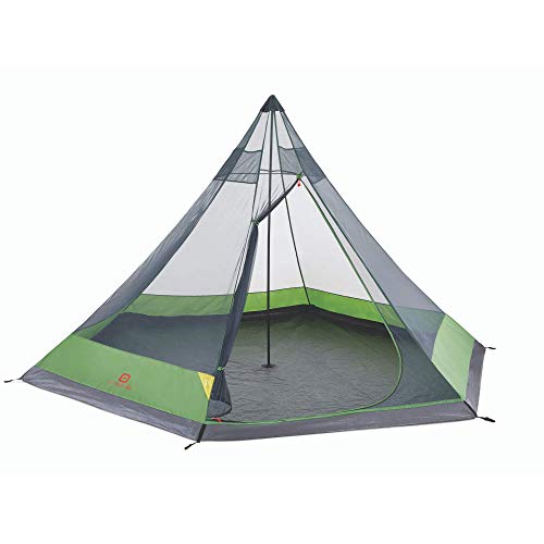 Outbound 6-Person Festival Tent for Camping with Carry Bag and Rainfly | Water Resistant | 2 Season | Green