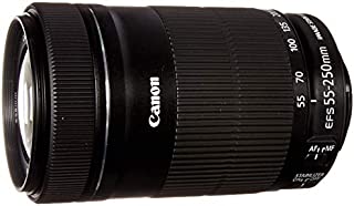 Canon EF-S 55-250mm F4-5.6 is STM Lens for Canon SLR Cameras (Renewed)