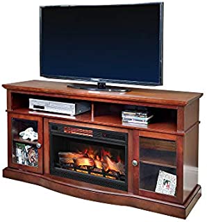 ChimneyFree Walker Cherry Electric Fireplace Entertainment Center - 25MM5326-C245