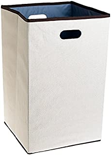 Rubbermaid 4D06 Configurations 23-Inch Foldable Laundry Hamper, White