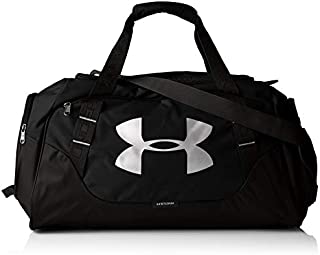 Under Armour Undeniable Duffle 3.0 Gym Bag, Black (001)/Silver, X-Large