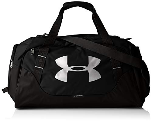 Under Armour Undeniable Duffle 3.0 Gym Bag, Black (001)/Silver, X-Large