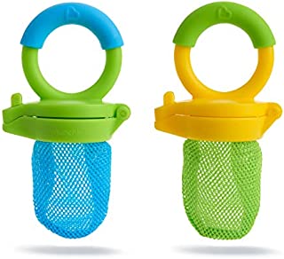 Munchkin Fresh Food Feeder, 2 Pack, Blue/Green